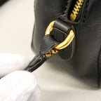 Louis Vuitton Shoulder Bag Monogram Saintonge Brown Black Cles — view 7