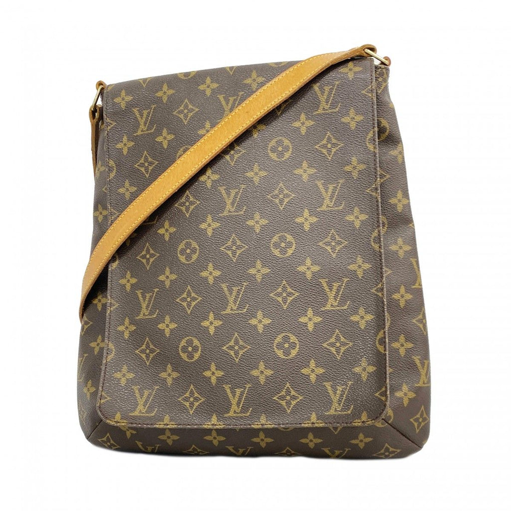 Louis Vuitton Shoulder Bag Monogram Musette Brown