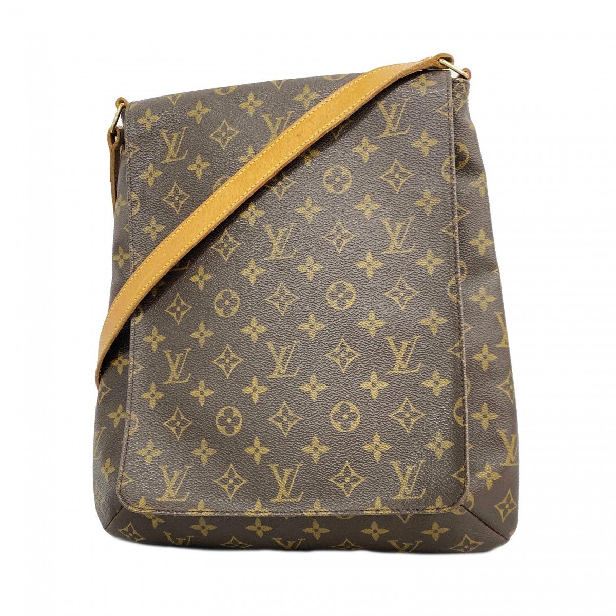 Louis Vuitton Shoulder Bag Monogram Musette Brown