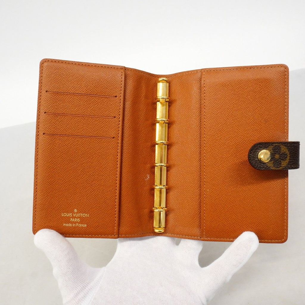 Louis Vuitton Notebook Cover Monogram Trunk Collection Agenda PM Brown — view 4