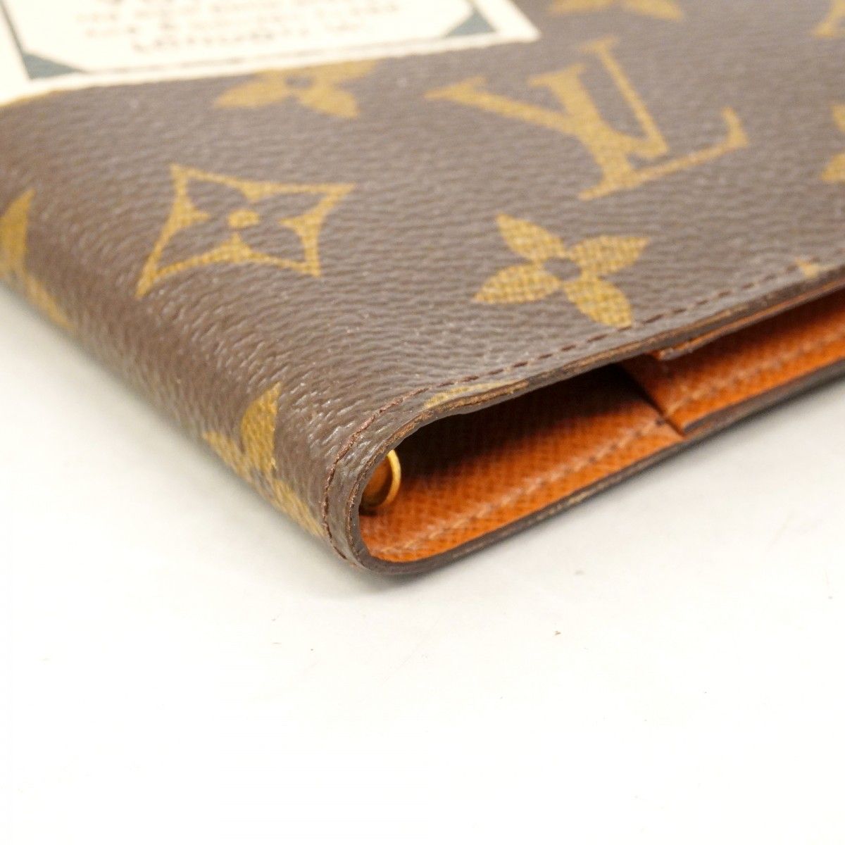 Louis Vuitton Notebook Cover Monogram Trunk Collection Agenda PM Brown — view 7