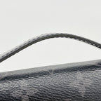 Louis Vuitton Wallet Monogram Eclipse Zippy XL Black — view 8