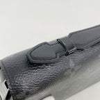 Louis Vuitton Wallet Monogram Eclipse Zippy XL Black — view 9