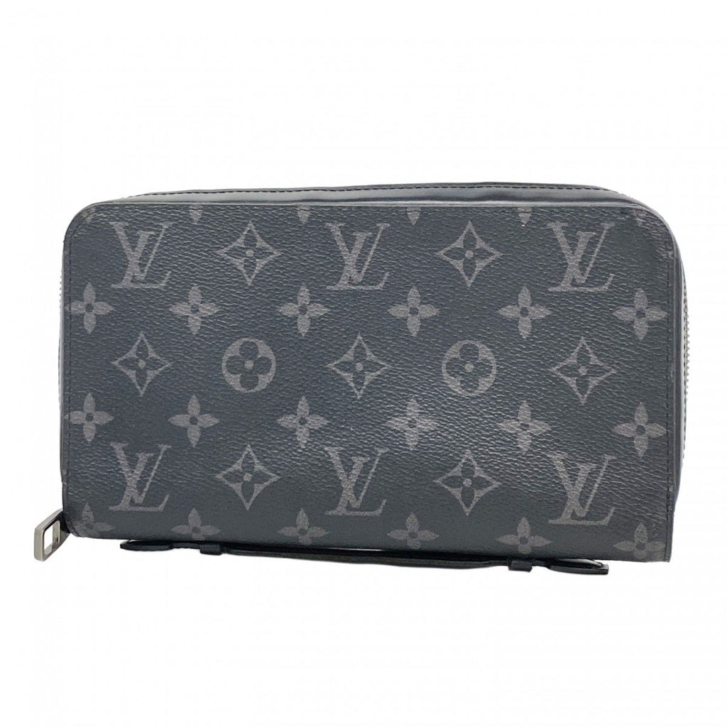 Louis Vuitton Wallet Monogram Eclipse Zippy XL Black