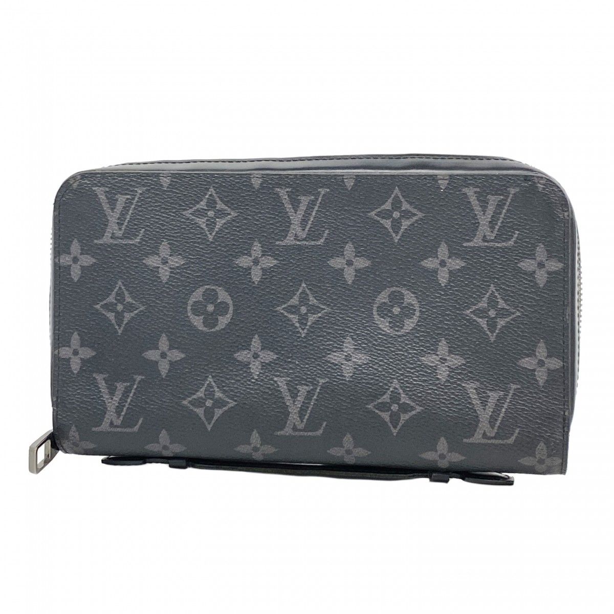 Louis Vuitton Wallet Monogram Eclipse Zippy XL Black