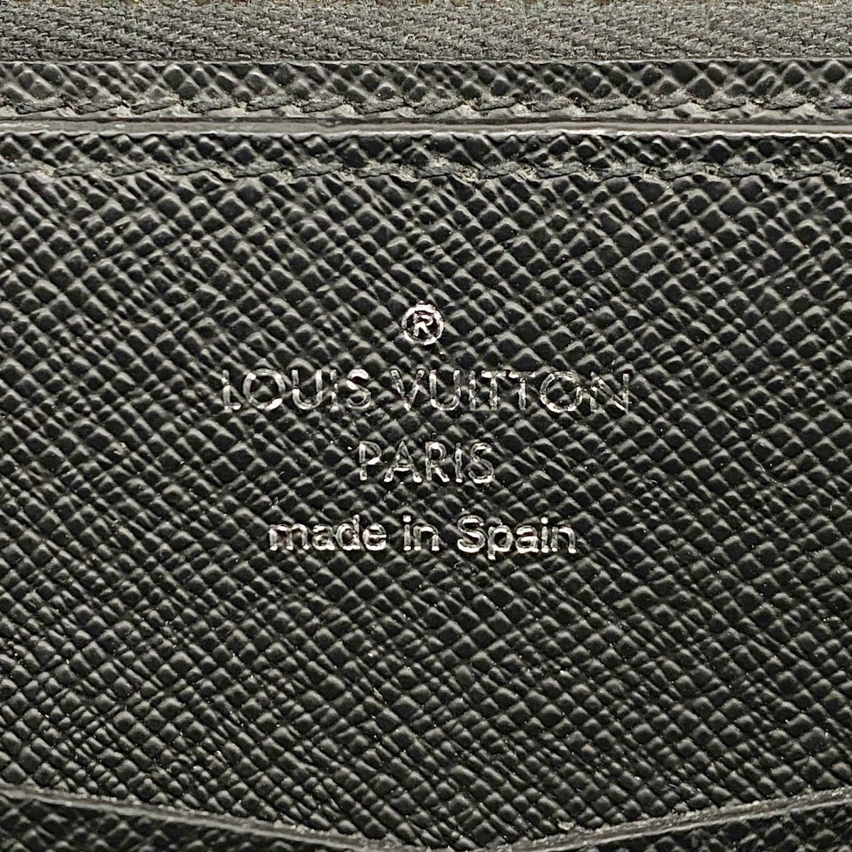 Louis Vuitton Wallet Monogram Eclipse Zippy XL Black — view 4