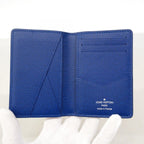 Louis Vuitton Card Case Taigarama Organizer de Poche Cobalt — view 4