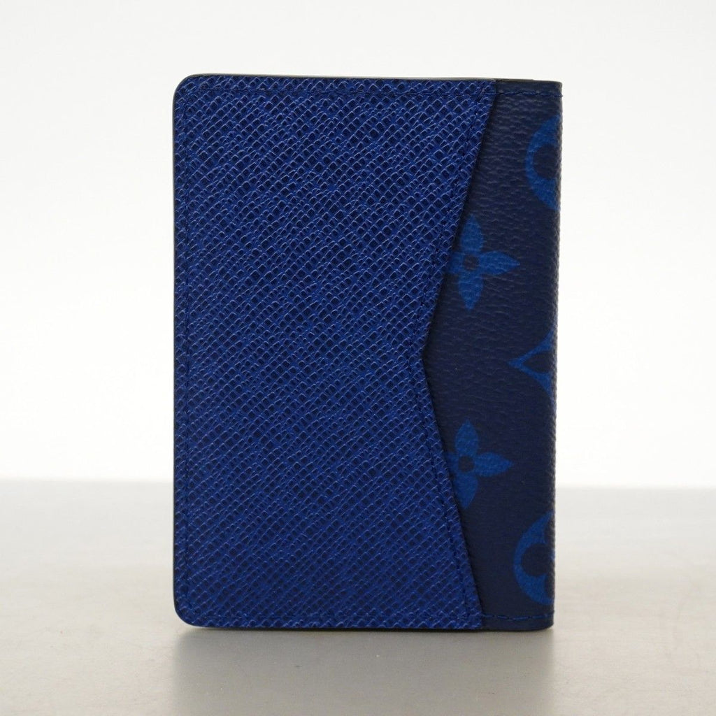 Louis Vuitton Card Case Taigarama Organizer de Poche Cobalt — view 6