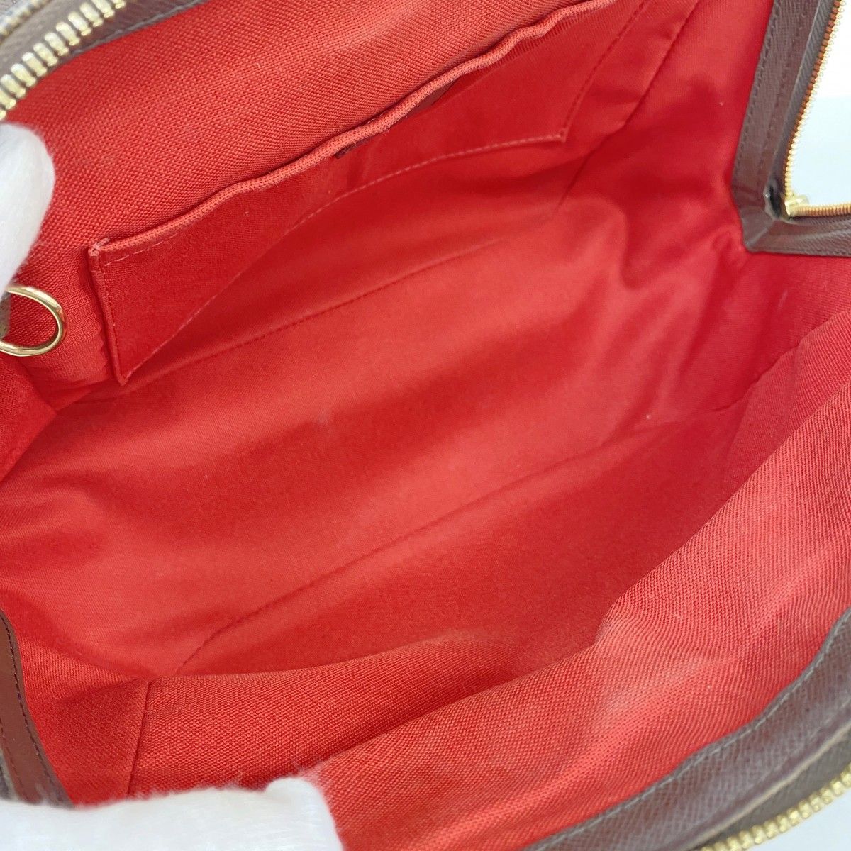 Louis Vuitton Shoulder Bag Damier Belem MM Ebene — view 4