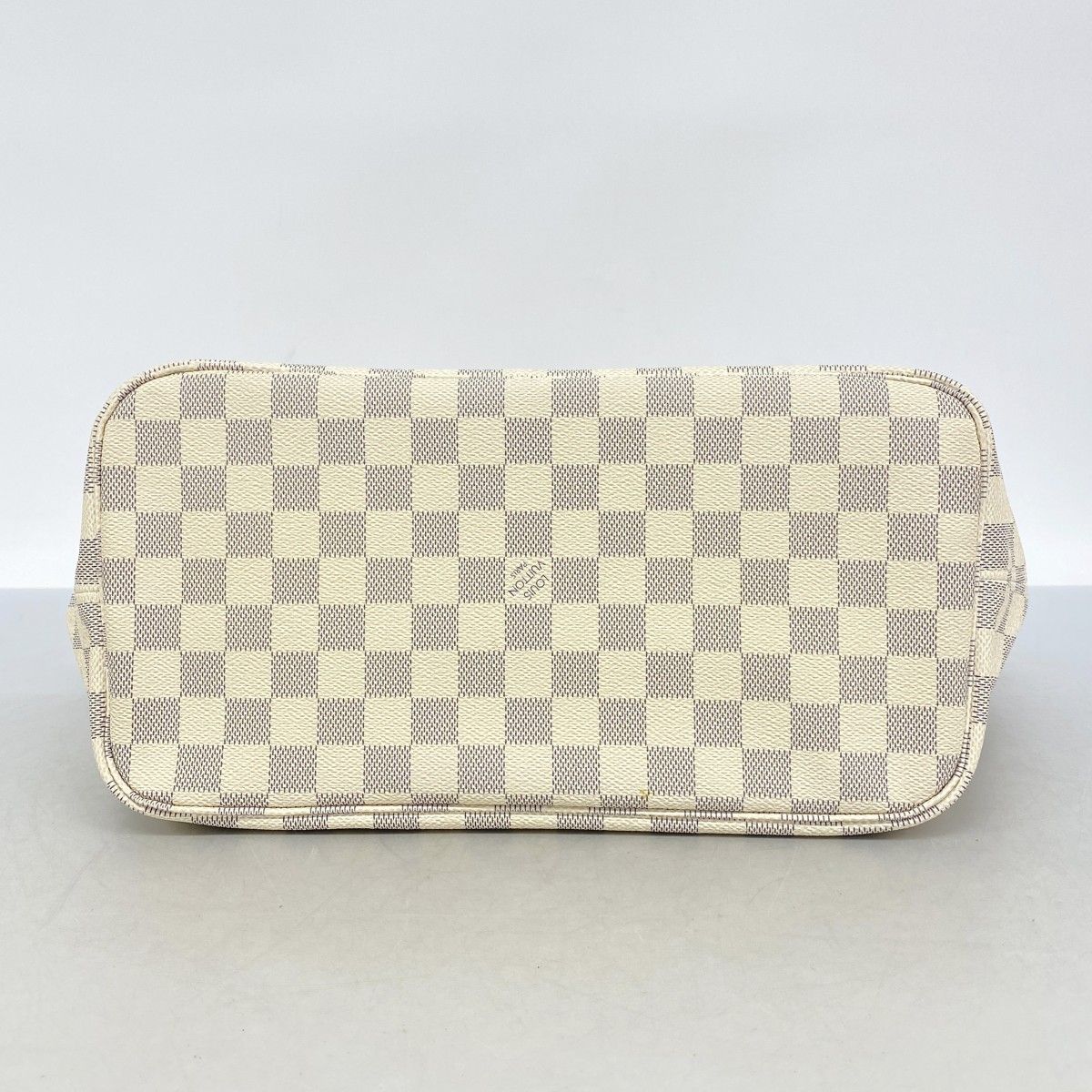 Louis Vuitton Tote Damier Azur Neverfull MM White — view 3