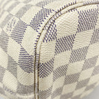 Louis Vuitton Tote Damier Azur Neverfull MM White — view 6