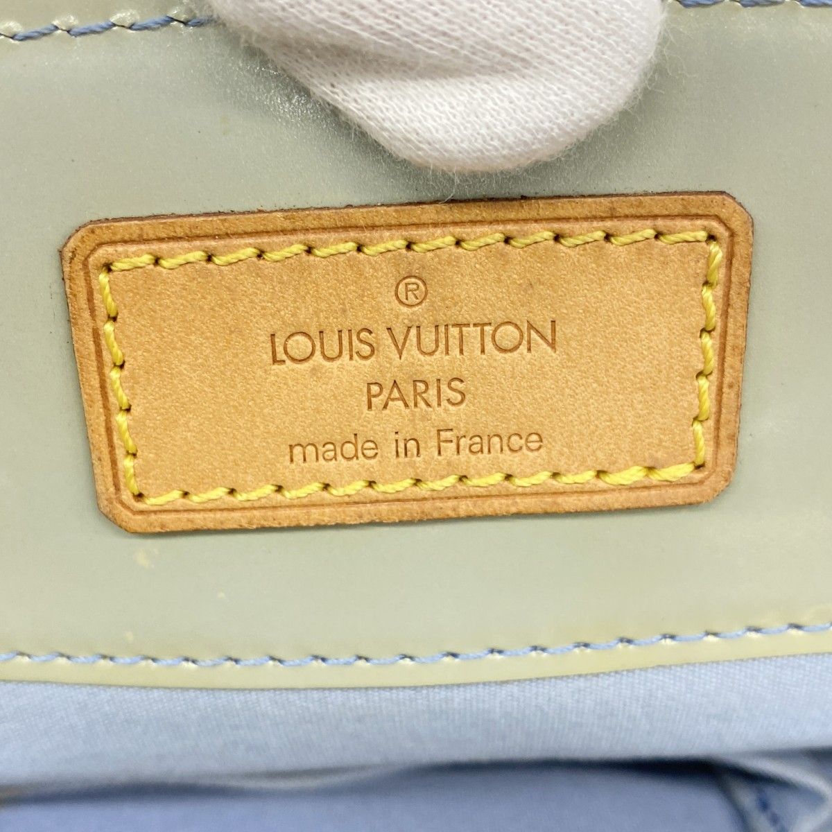 Louis Vuitton Tote Vernis Reed MM Lavande — view 5