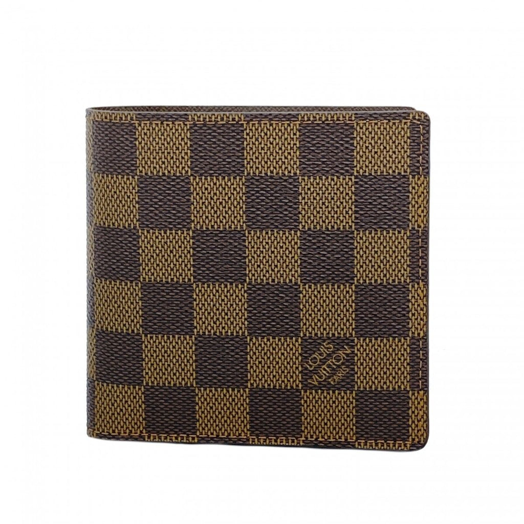 Louis Vuitton Wallet Damier Portefeuille Marco Ebene