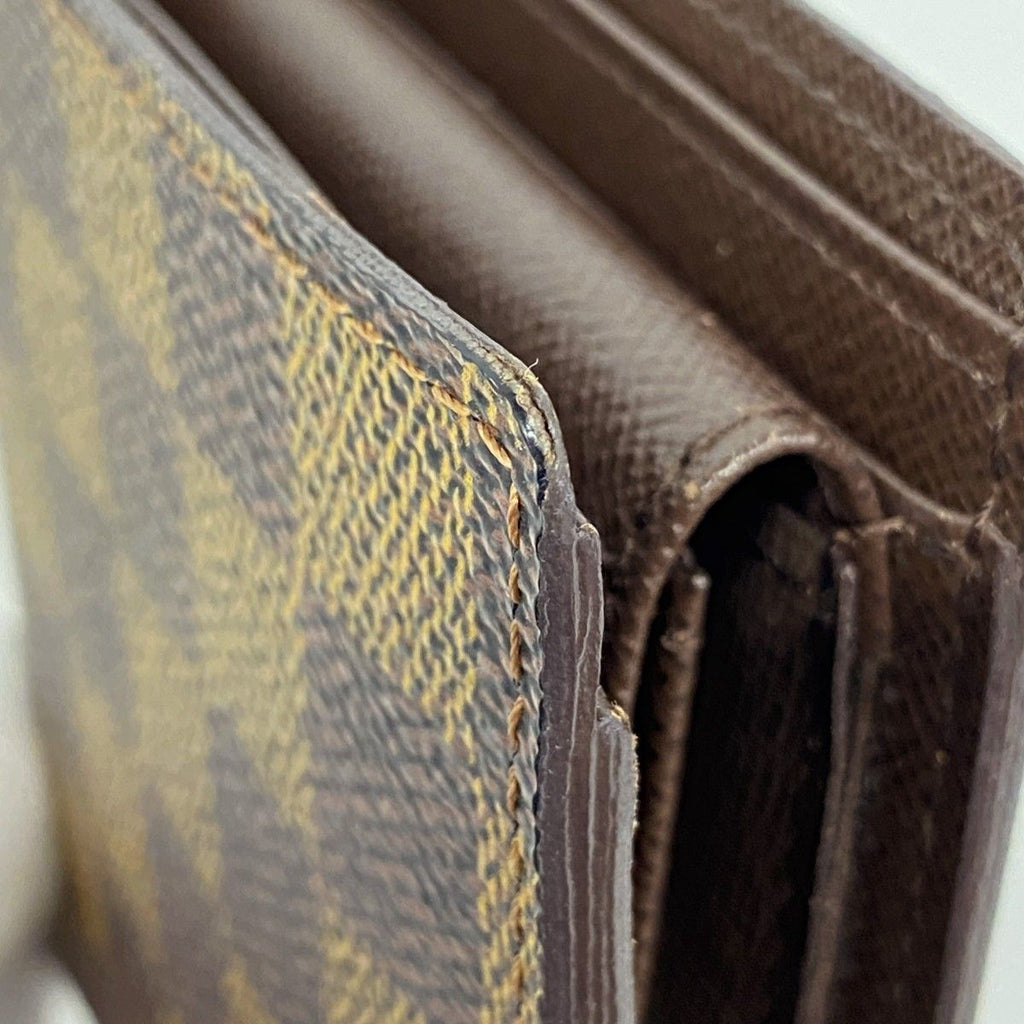 Louis Vuitton Wallet Damier Portefeuille Marco Ebene — view 6