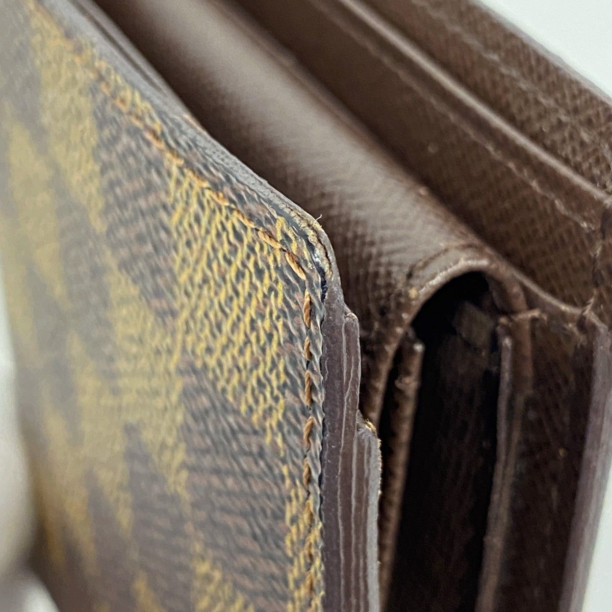 Louis Vuitton Wallet Damier Portefeuille Marco Ebene — view 6