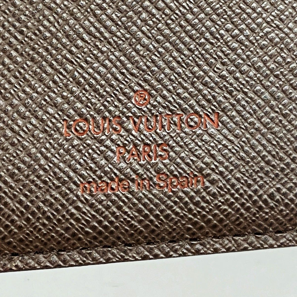 Louis Vuitton Wallet Damier Portefeuille Marco Ebene — view 4