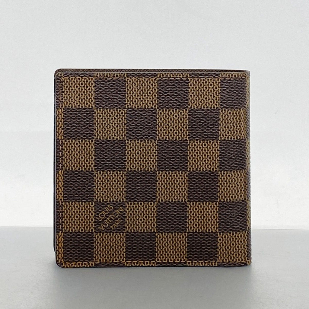 Louis Vuitton Wallet Damier Portefeuille Marco Ebene — view 8