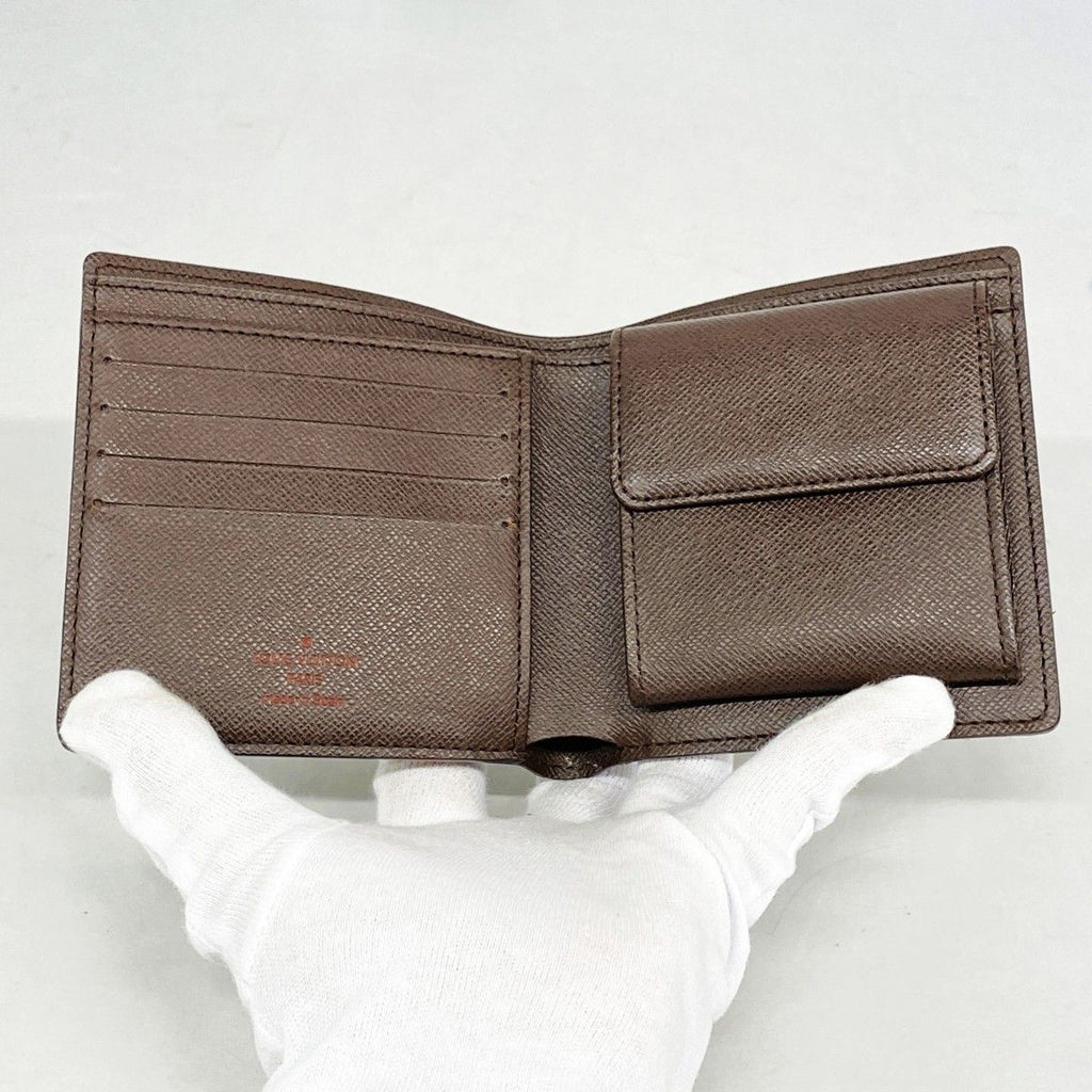 Louis Vuitton Wallet Damier Portefeuille Marco Ebene — view 3