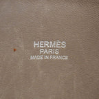 Hermes Handbag Bolide 35 Taurillon Clemence Etain Silver 2-Way — view 5