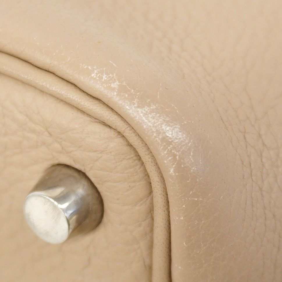 Hermes Handbag Picotin PM Taurillon Noviyo Tourtier Gray Silver — view 6