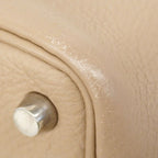 Hermes Handbag Picotin PM Taurillon Noviyo Tourtier Gray Silver — view 6