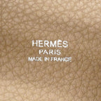 Hermes Handbag Picotin PM Taurillon Noviyo Tourtier Gray Silver — view 5