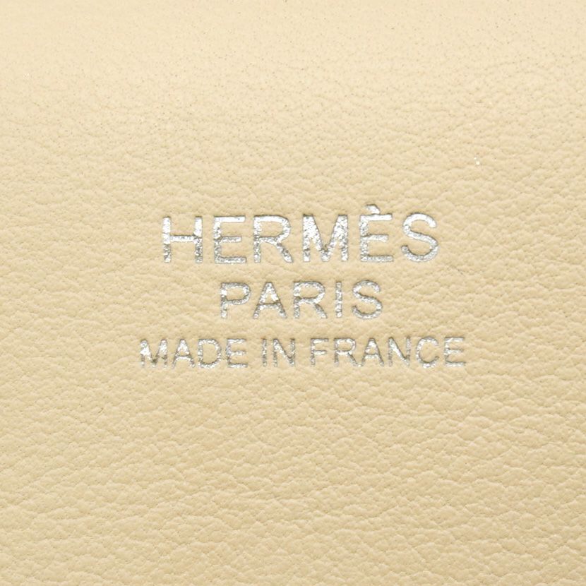 Hermes Handbag Toolbox 20 Swift Beton Silver 2-Way — view 5