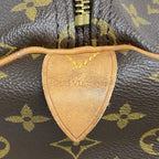 Louis Vuitton Boston Bag Monogram Keepall 55 Brown — view 5