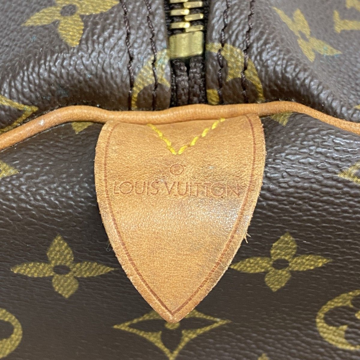 Louis Vuitton Boston Bag Monogram Keepall 55 Brown — view 5