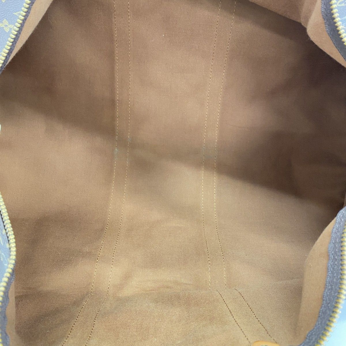 Louis Vuitton Boston Bag Monogram Keepall 55 Brown — view 4