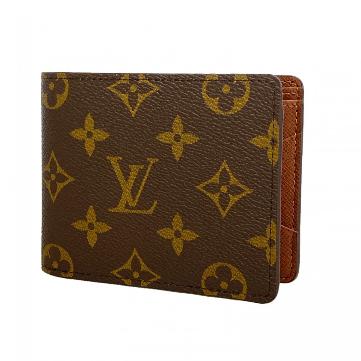 Louis Vuitton Wallet Monogram Portefeuille Multiple Brown
