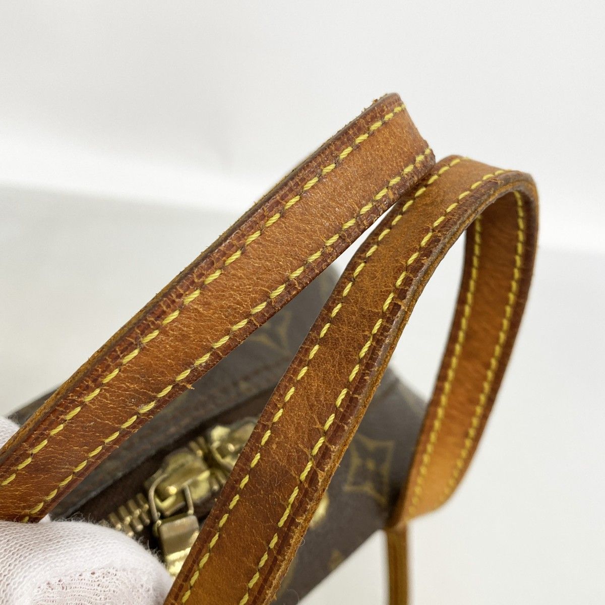 Louis Vuitton Handbag Monogram Spontini Brown 2-Way — view 8