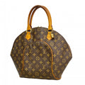 Louis Vuitton Handbag Monogram Ellipse MM Brown