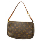 Louis Vuitton Pouch Monogram Pochette Brown