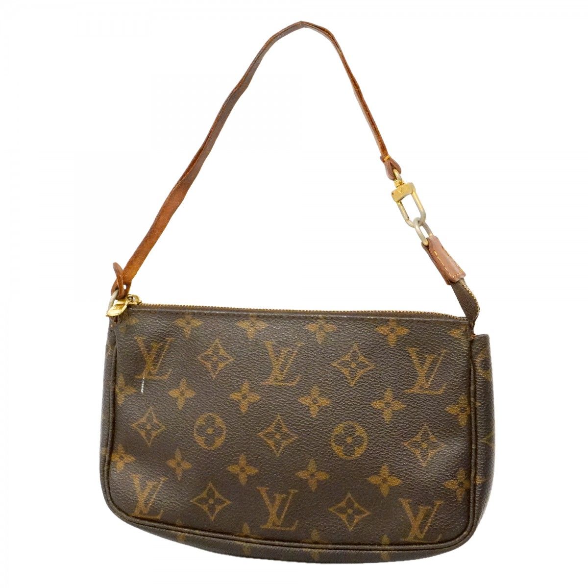 Louis Vuitton Pouch Monogram Pochette Brown
