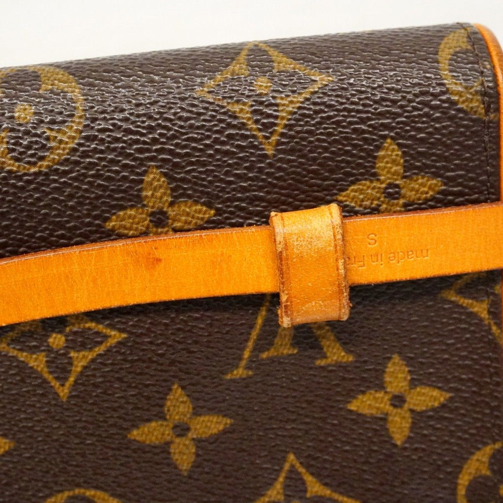 Louis Vuitton Waist Bag Monogram Pochette Florentine Brown — view 9