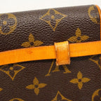 Louis Vuitton Waist Bag Monogram Pochette Florentine Brown — view 9
