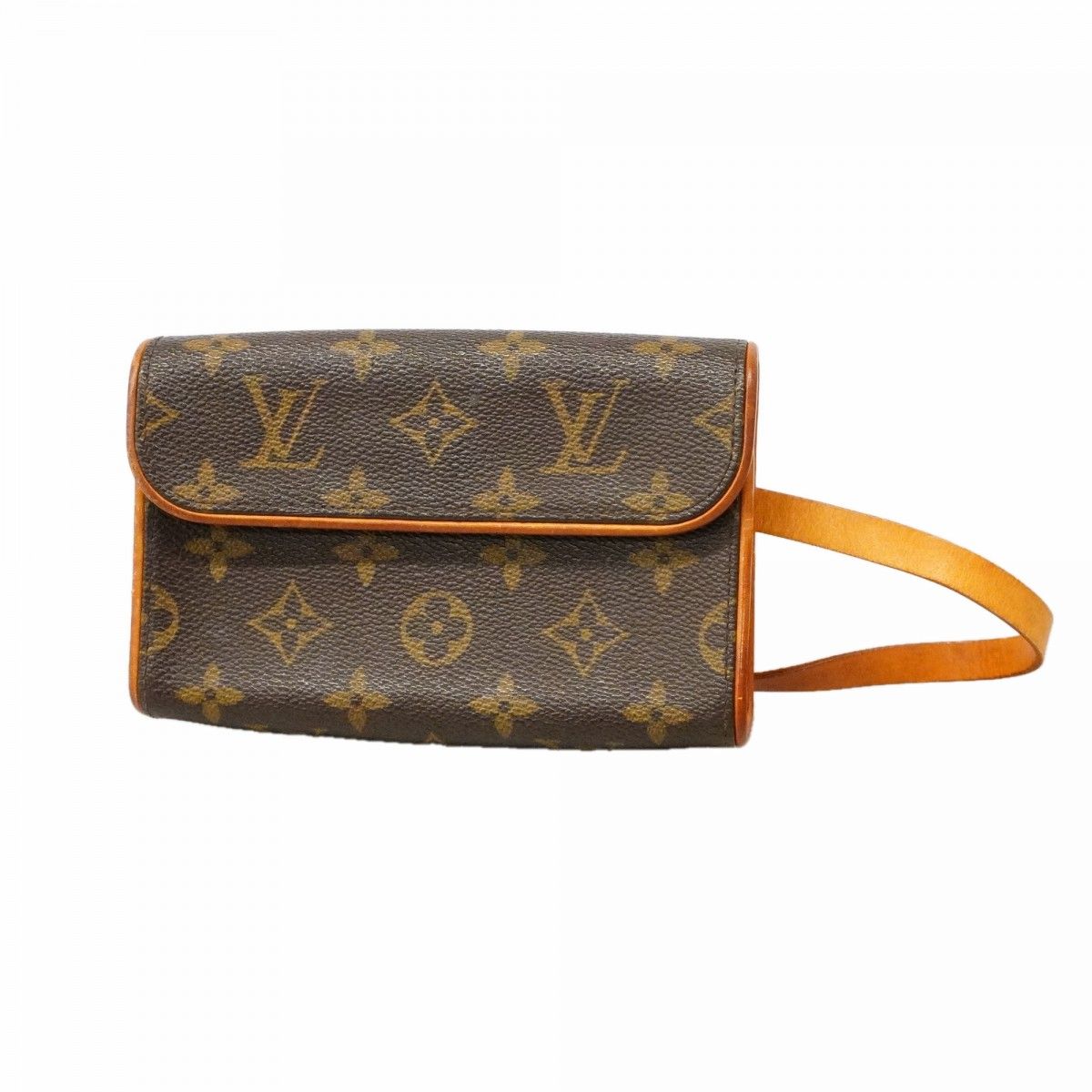 Louis Vuitton Waist Bag Monogram Pochette Florentine Brown