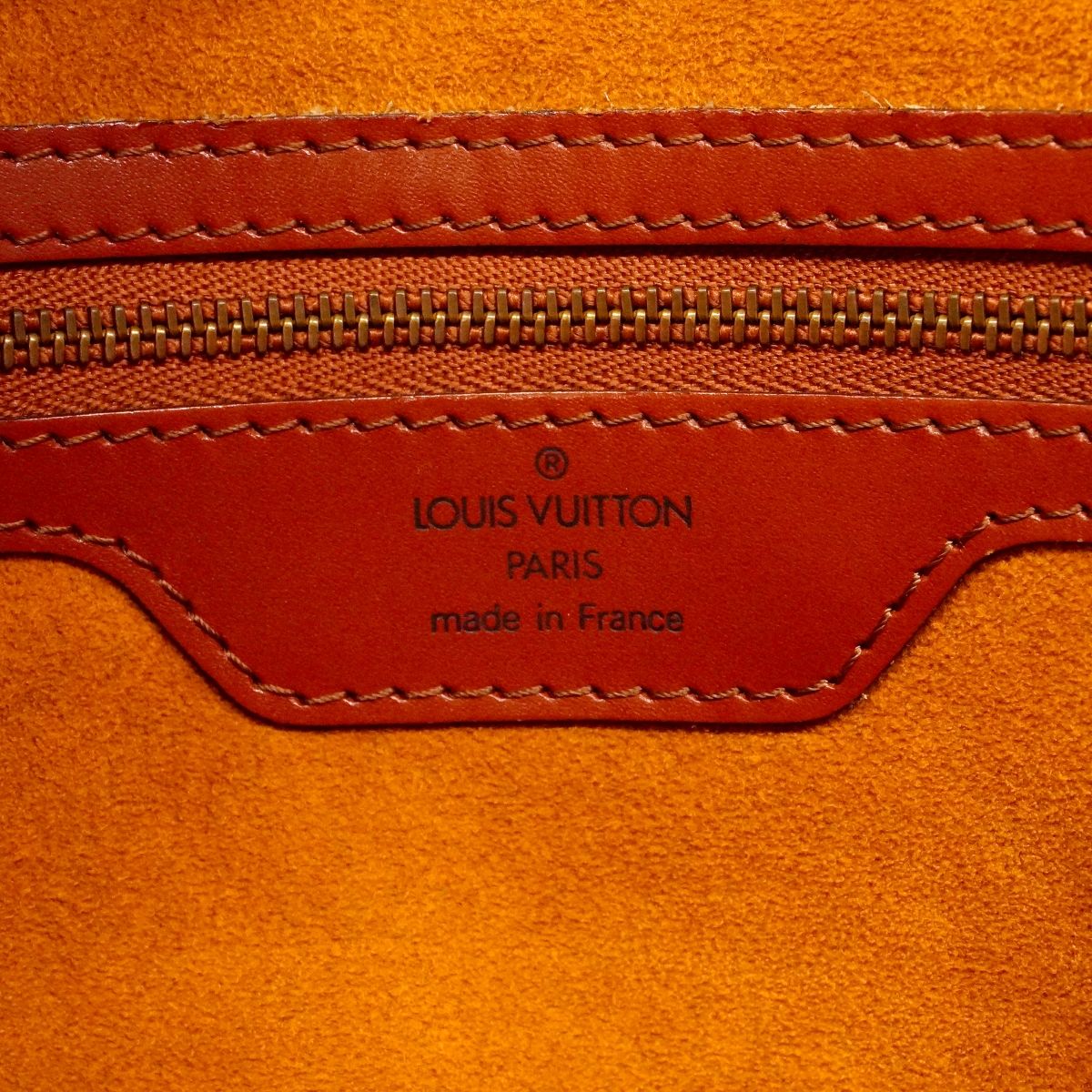Louis Vuitton Shoulder Bag Epi Saint Jacques Shopping Kenya Brown — view 5