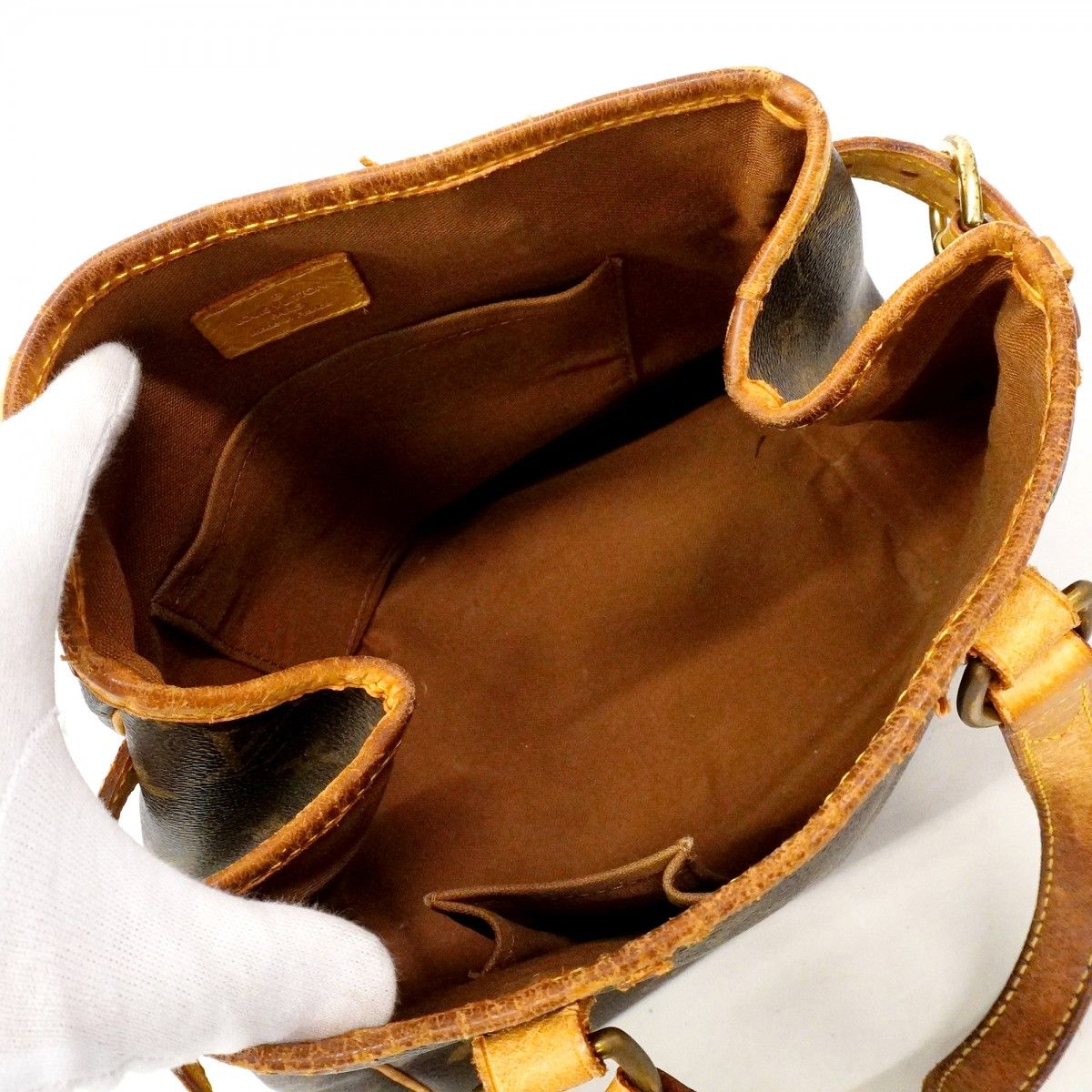 Louis Vuitton Handbag Monogram Batignolles Brown — view 4