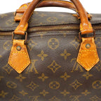 Louis Vuitton Handbag Monogram Speedy 30 Brown — view 9