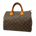 Louis Vuitton Handbag Monogram Speedy 30 Brown