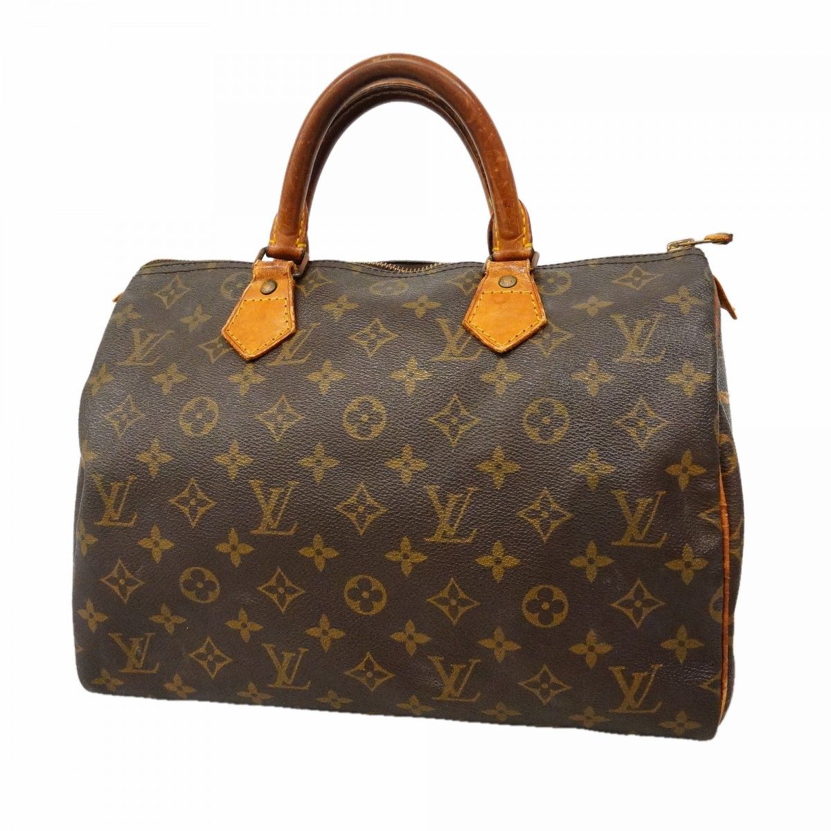 Louis Vuitton Handbag Monogram Speedy 30 Brown