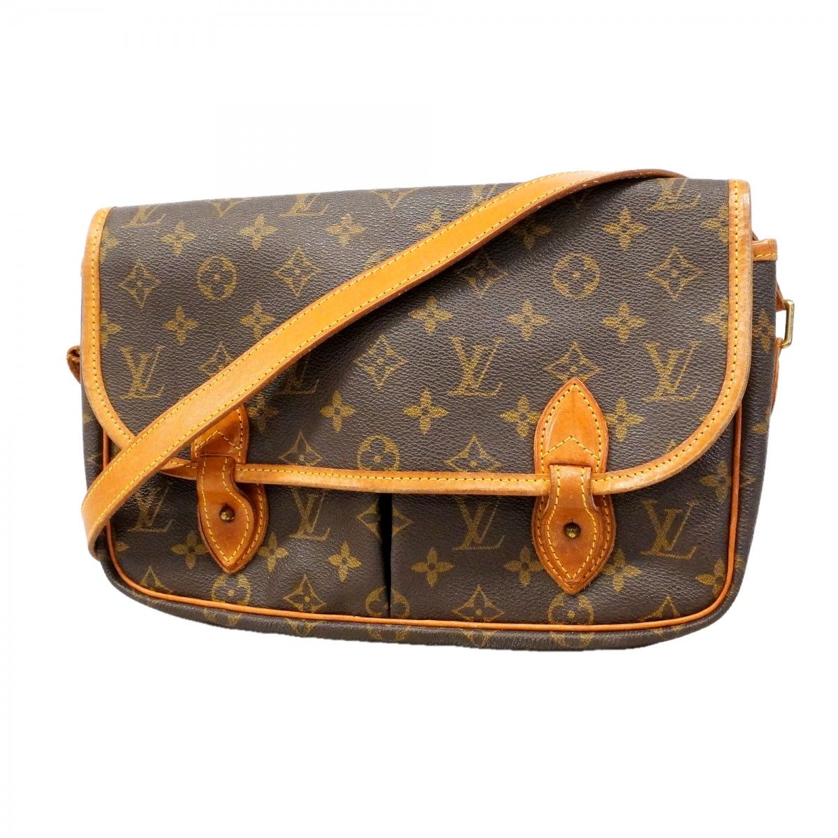 Louis Vuitton Shoulder Bag Monogram Givesiere MM Brown