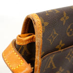 Louis Vuitton Shoulder Bag Monogram Givesiere MM Brown — view 6