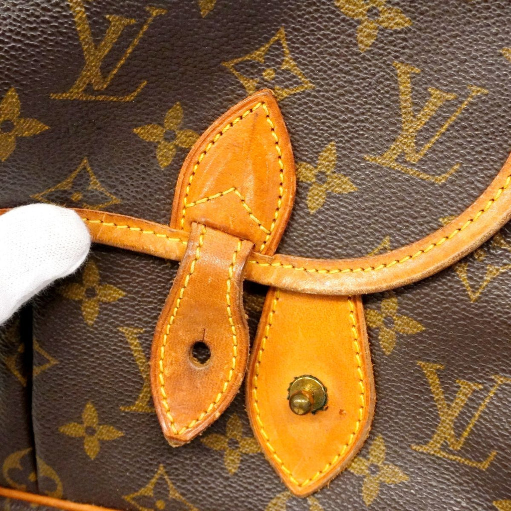 Louis Vuitton Shoulder Bag Monogram Givesiere MM Brown — view 8