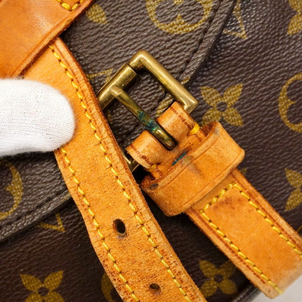 Louis Vuitton Shoulder Bag Monogram Cite GM Brown — view 9