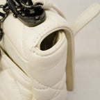 Dior Shoulder Bag Cannage Caro Leather White — view 7