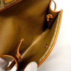 Dior Shoulder Bag Honeycomb Beige Gold — view 4