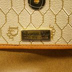 Dior Shoulder Bag Honeycomb Beige Gold — view 5